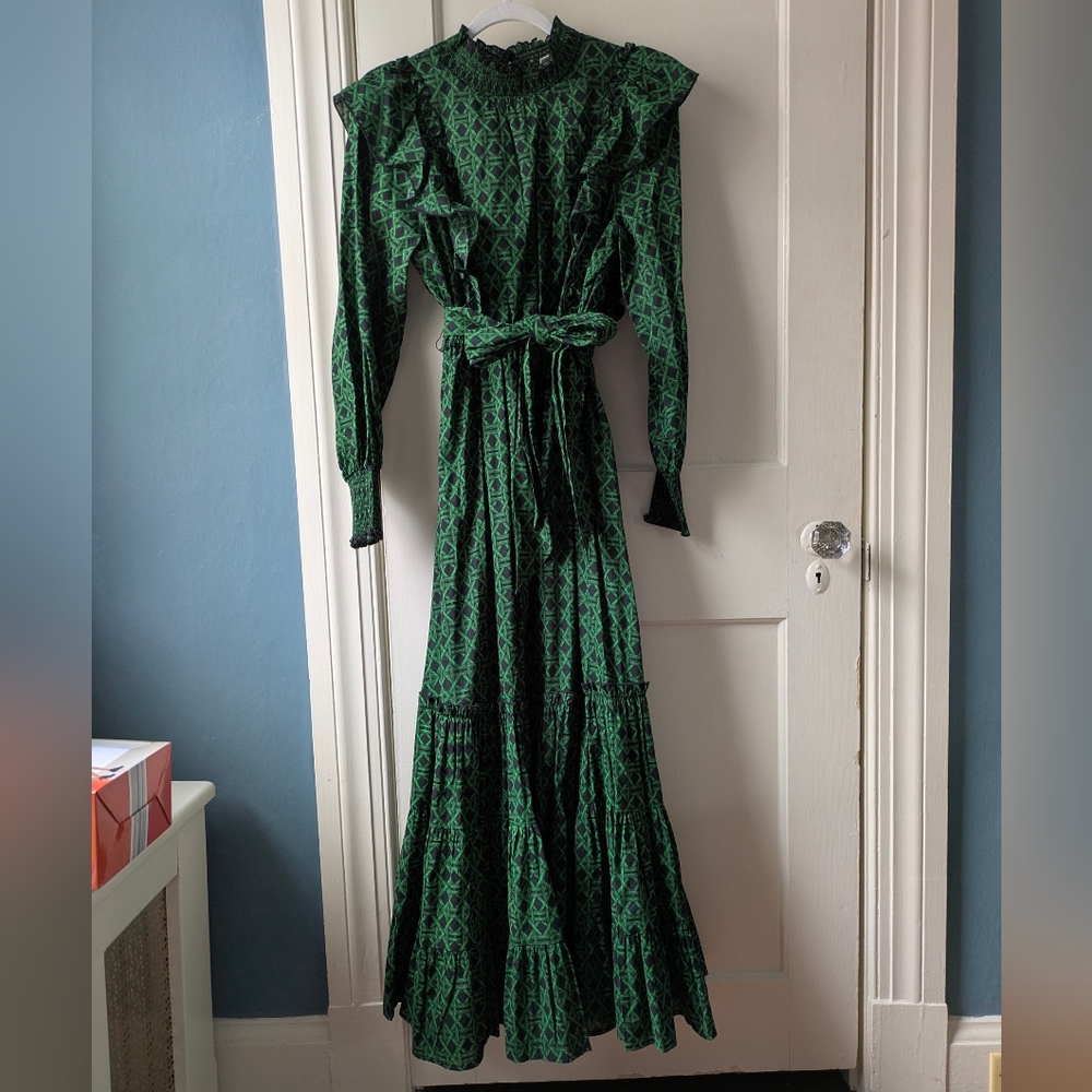 New A Loves A Green Maxi Dress
